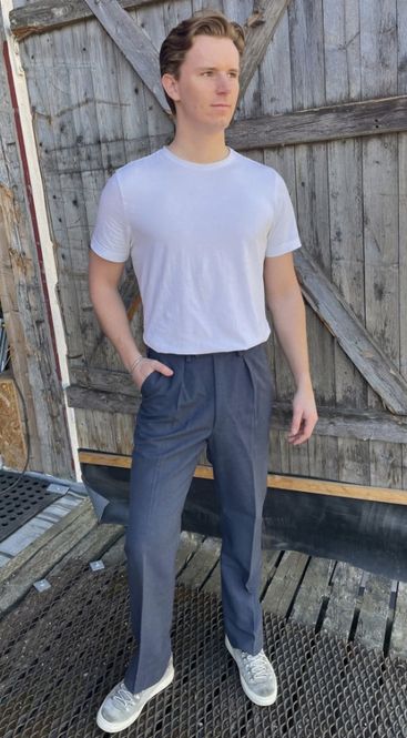 Hovedbilde BUKSE LUFTFORSVAR / BLÅ / DRESSBUKSE 